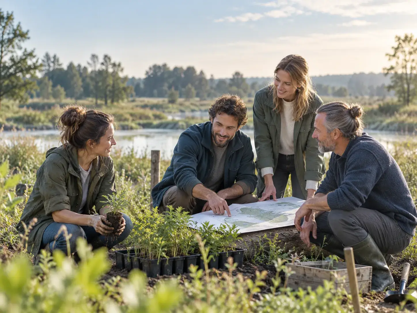 Partners van Ecosfeer werken samen aan duurzame oplossingen, natuurherstel en een groenere leefomgeving.
